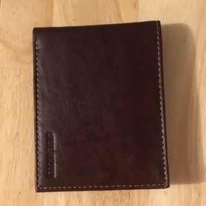 Steve Madden leather bifold wallet